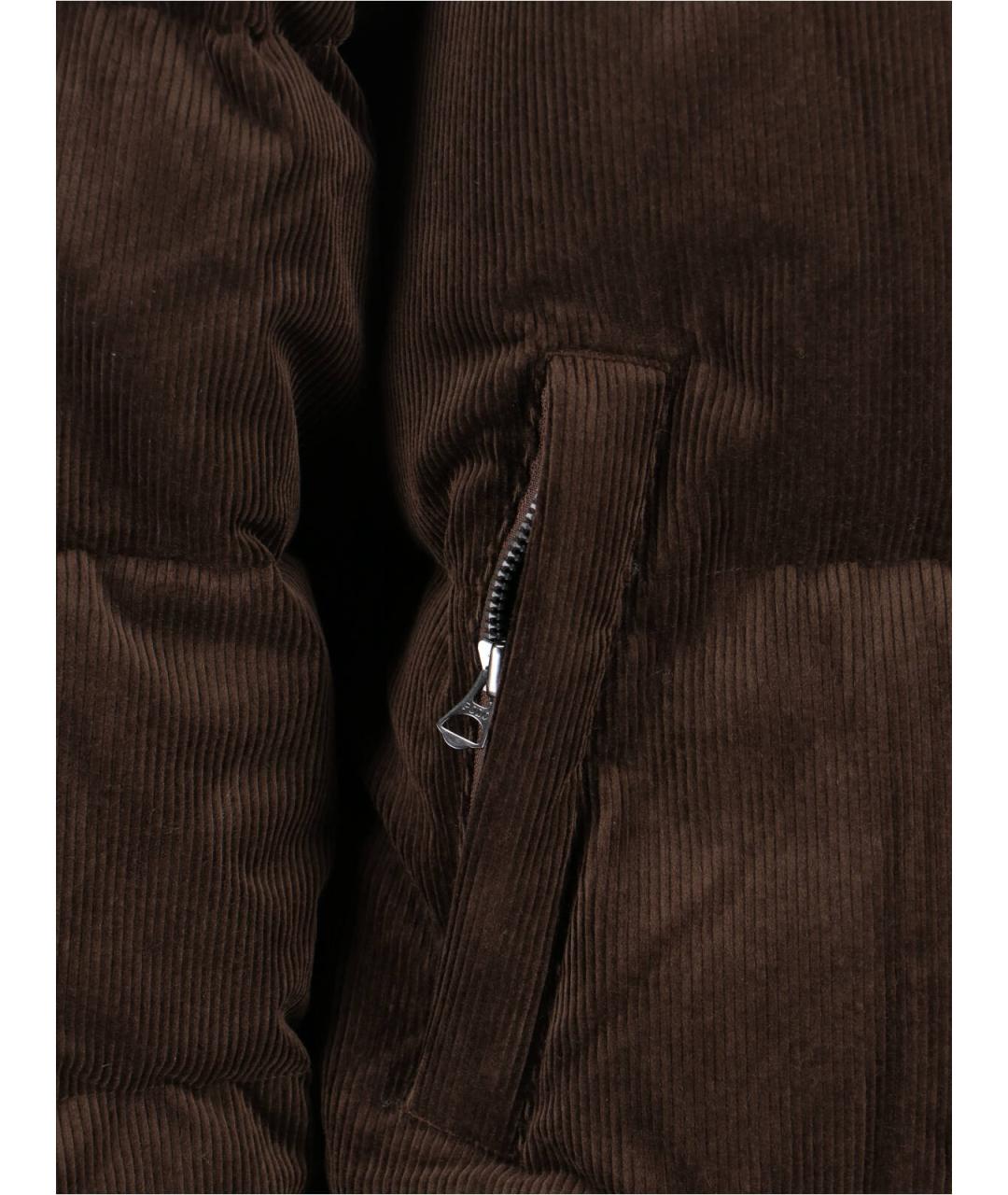 POLO RALPH LAUREN Коричневая хлопковая куртка, фото 2