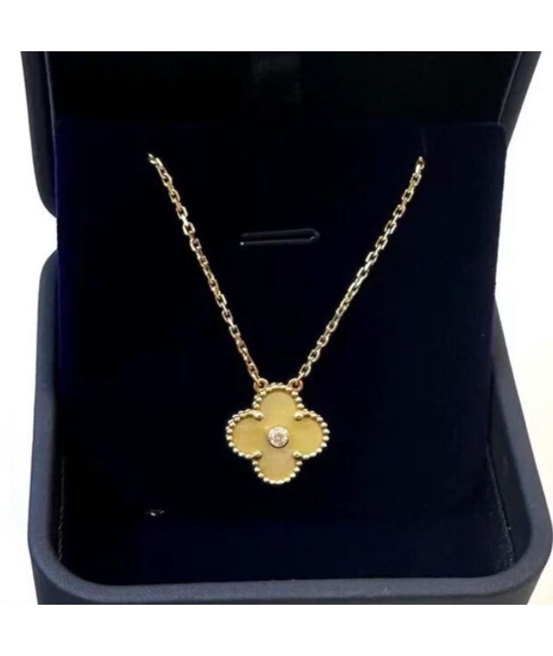VAN CLEEF & ARPELS Золотая подвеска, фото 2