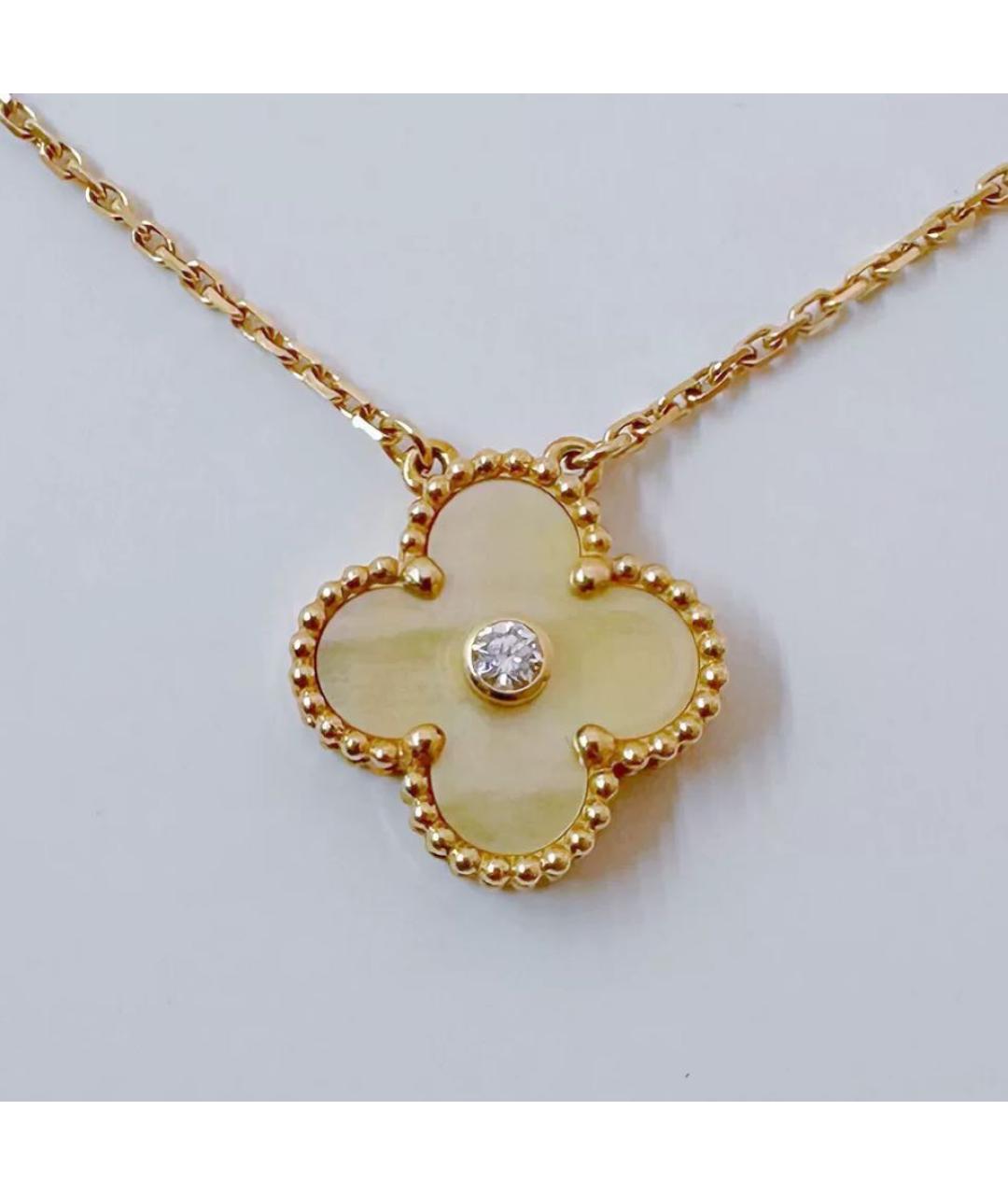 VAN CLEEF & ARPELS Золотая подвеска, фото 5