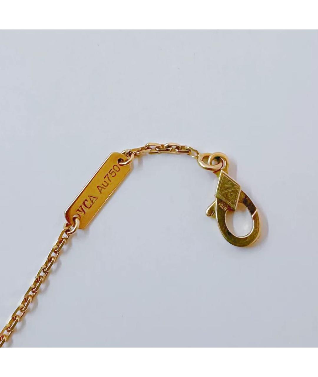 VAN CLEEF & ARPELS Золотая подвеска, фото 4