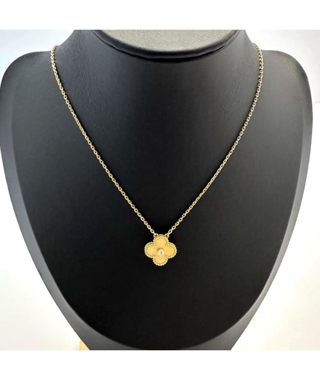 VAN CLEEF & ARPELS Золотая подвеска, фото 6