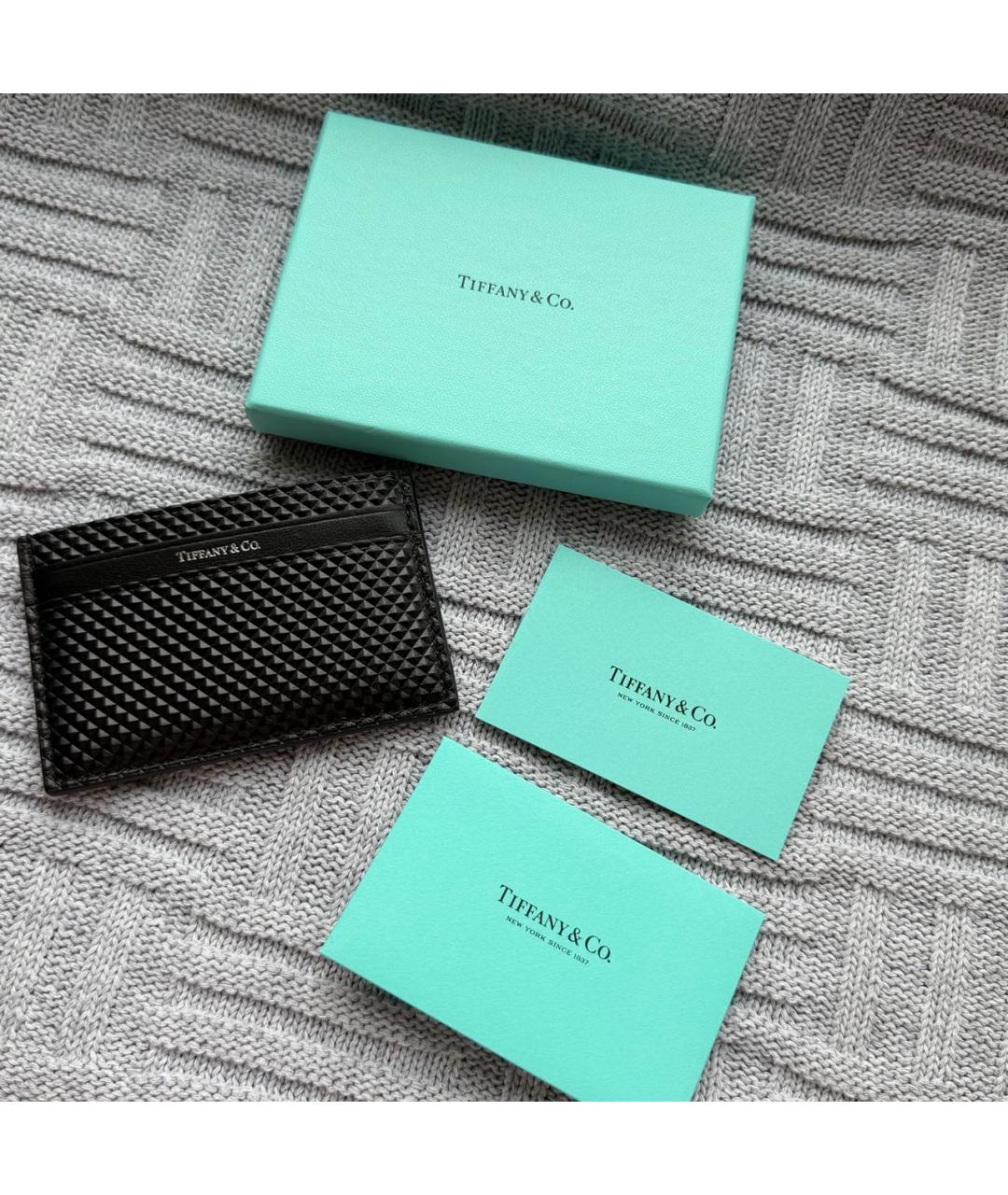 TIFFANY&CO Черный кардхолдер, фото 3