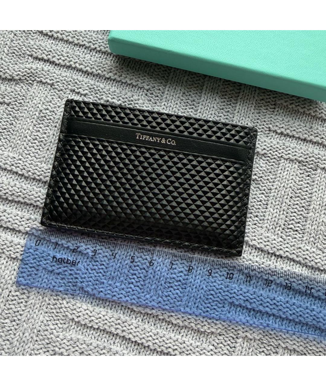 TIFFANY&CO Черный кардхолдер, фото 4