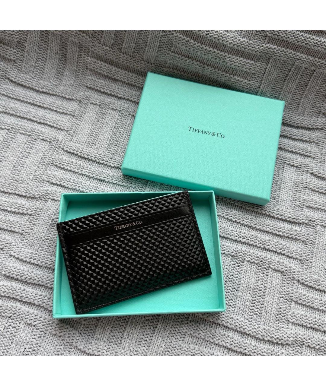 TIFFANY&CO Черный кардхолдер, фото 2