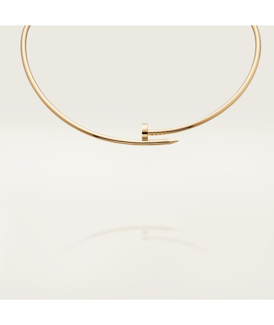 CARTIER Желтое колье из желтого золота, фото 3