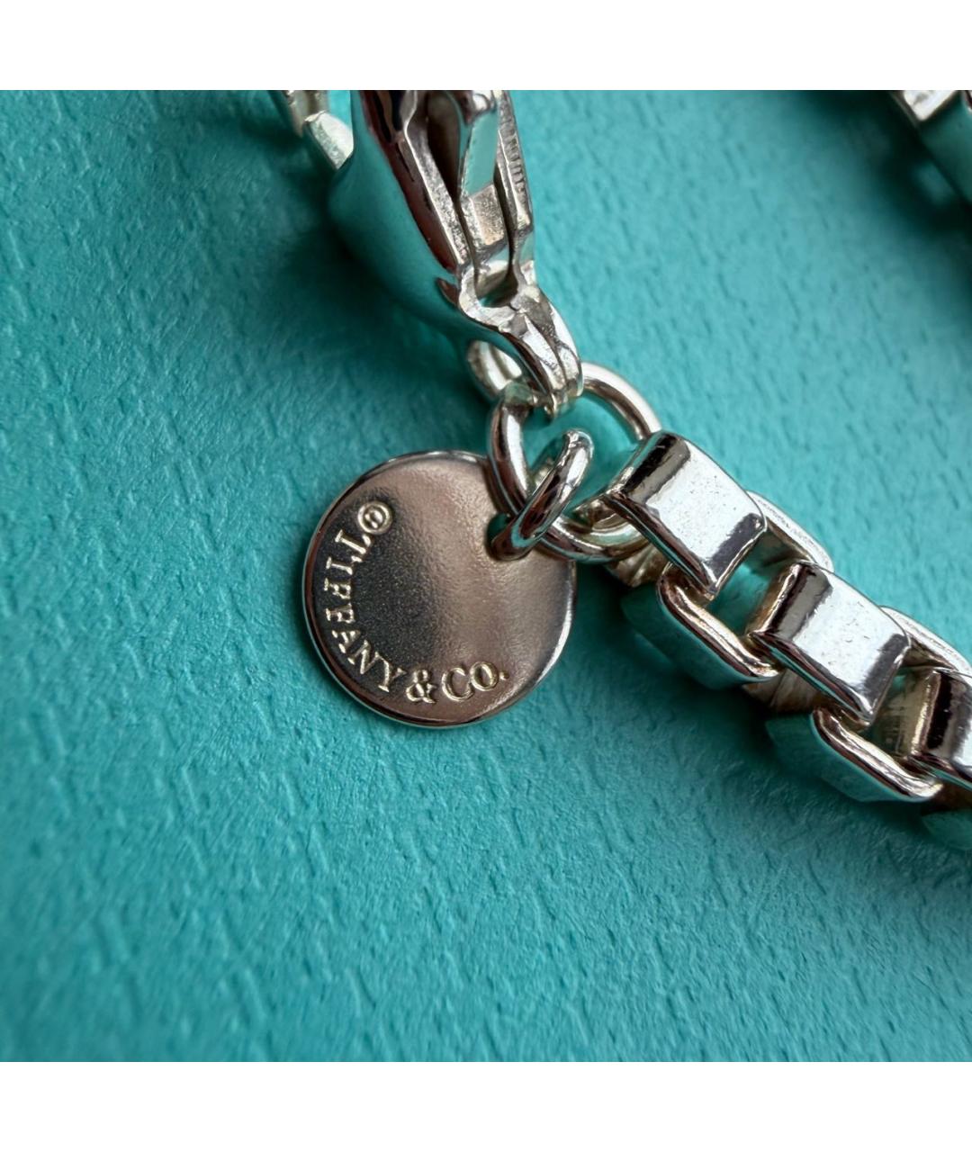 TIFFANY&CO Серебрянный серебряный браслет, фото 6