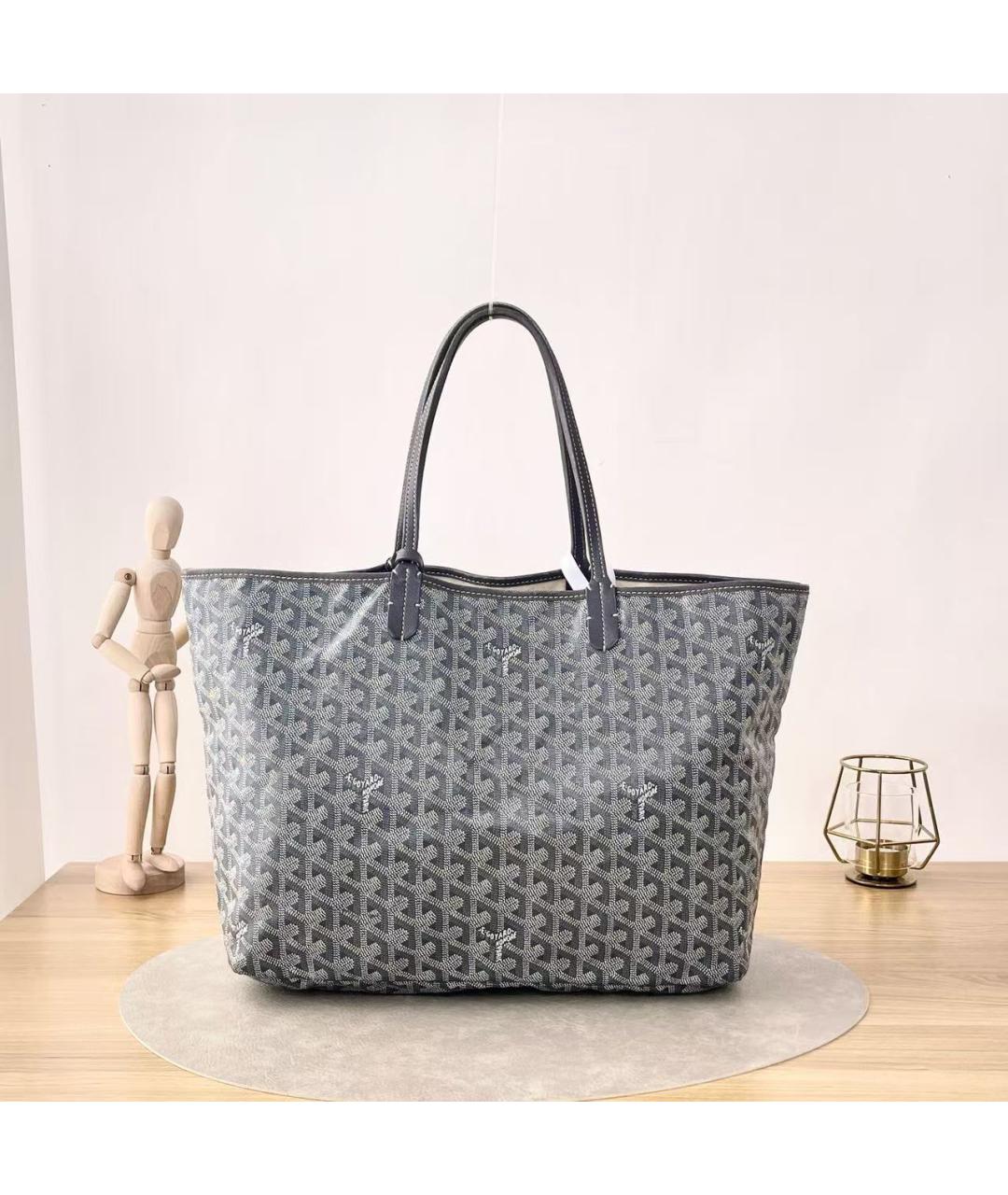 GOYARD Серая сумка тоут, фото 4