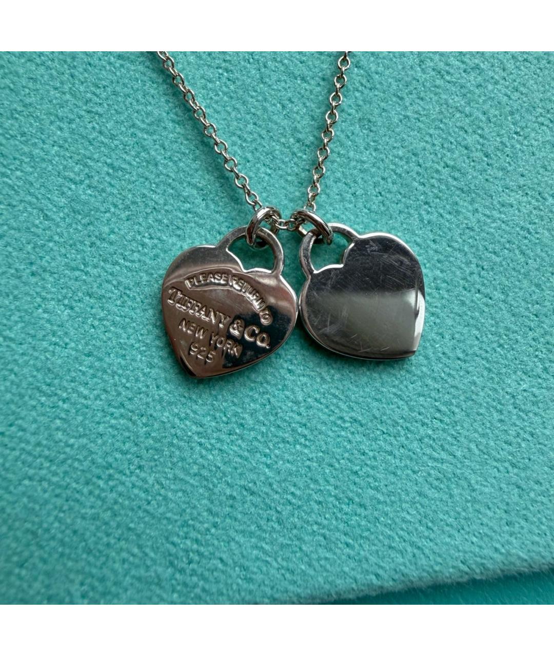 TIFFANY&CO Серебряное серебряное колье, фото 3