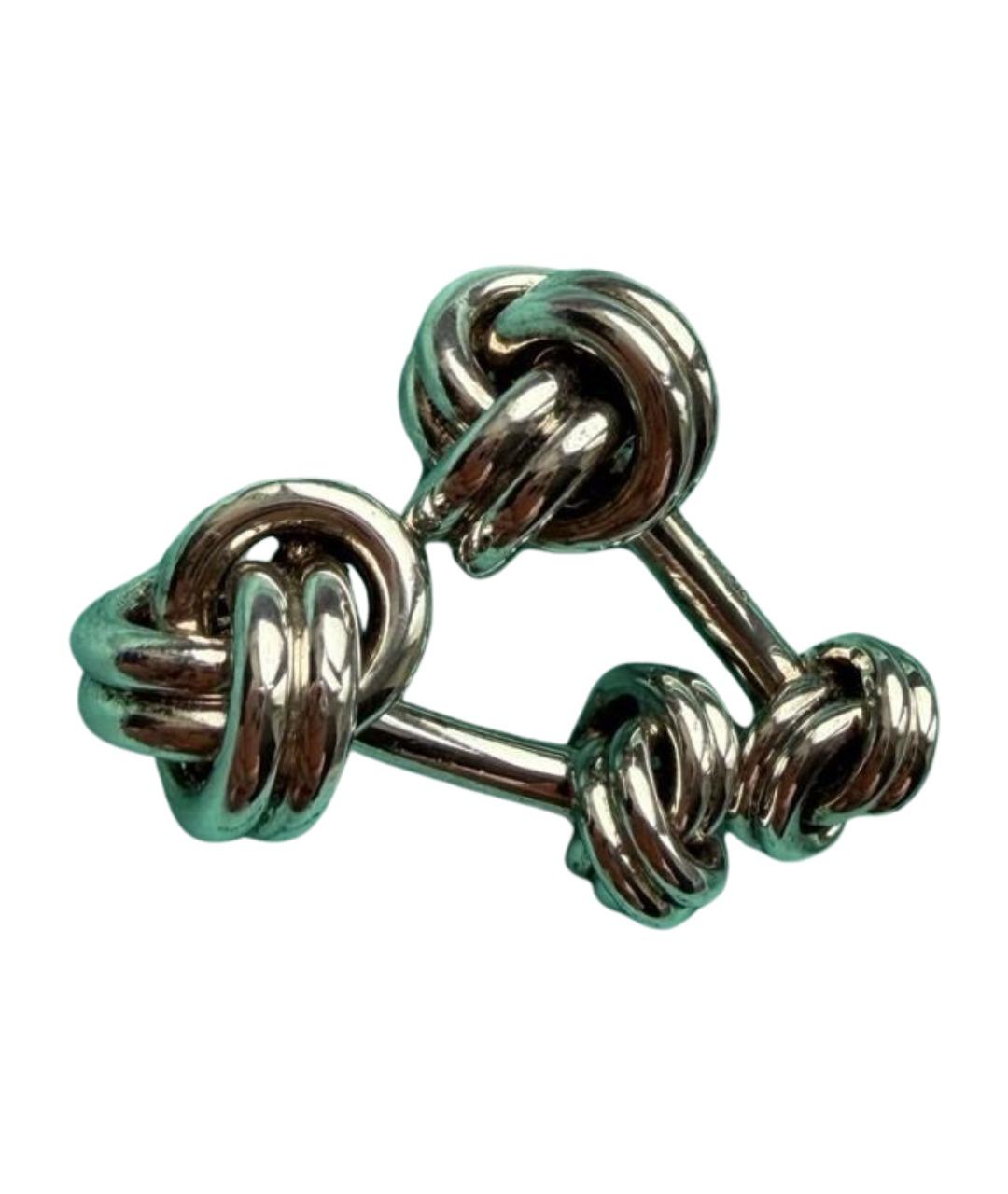 TIFFANY&CO Серебряные серебряные запонки, фото 1