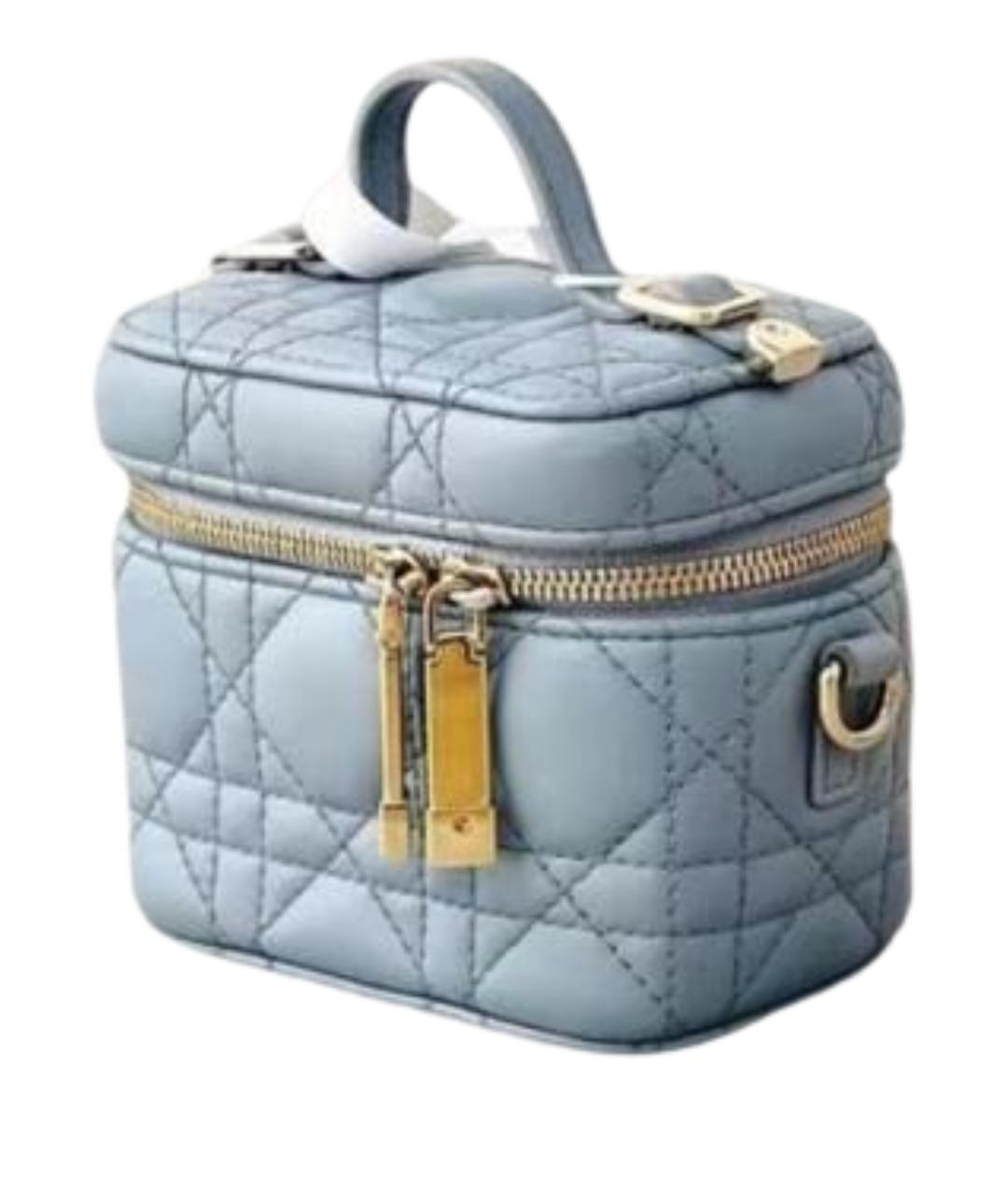 CHRISTIAN DIOR Голубая сумка через плечо, фото 9