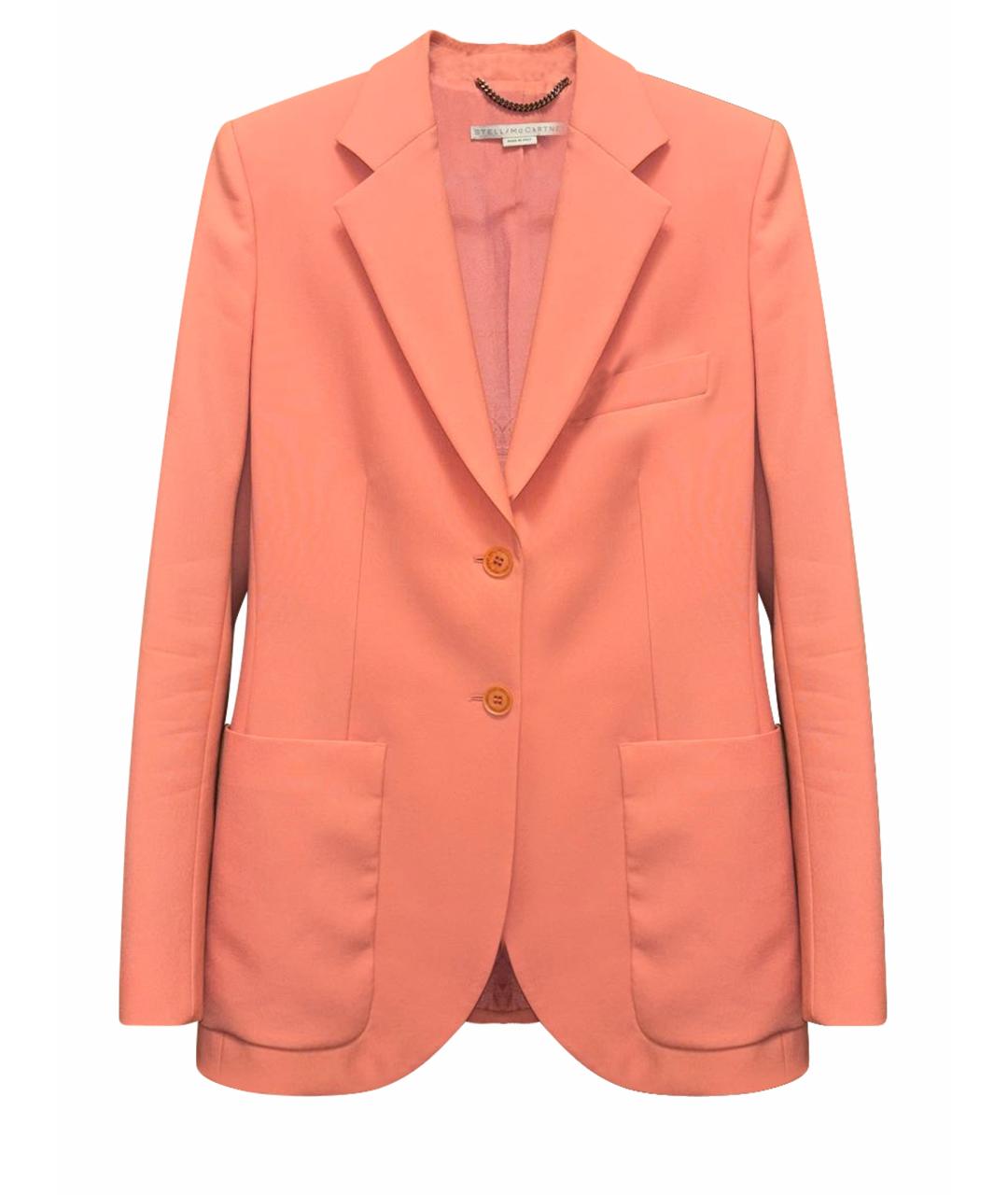 STELLA MCCARTNEY Коралловый вискозный жакет/пиджак, фото 1