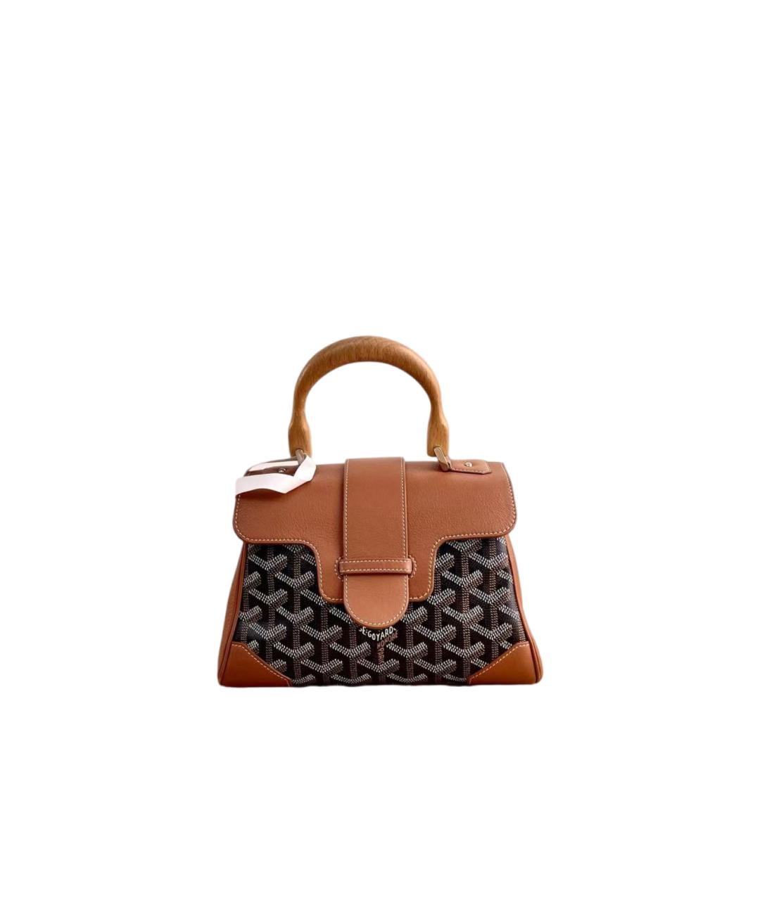 GOYARD Коричневая сумка через плечо, фото 1