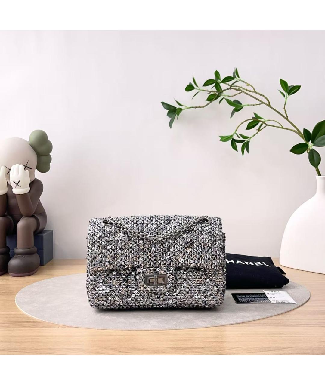 CHANEL Кожаная сумка через плечо, фото 2