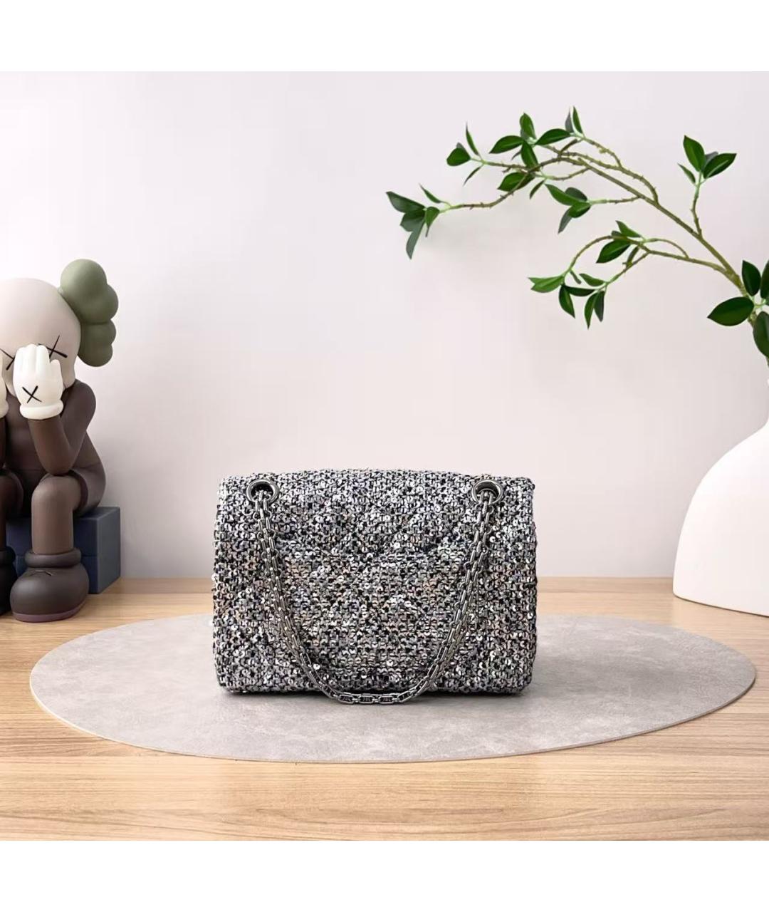 CHANEL Кожаная сумка через плечо, фото 3