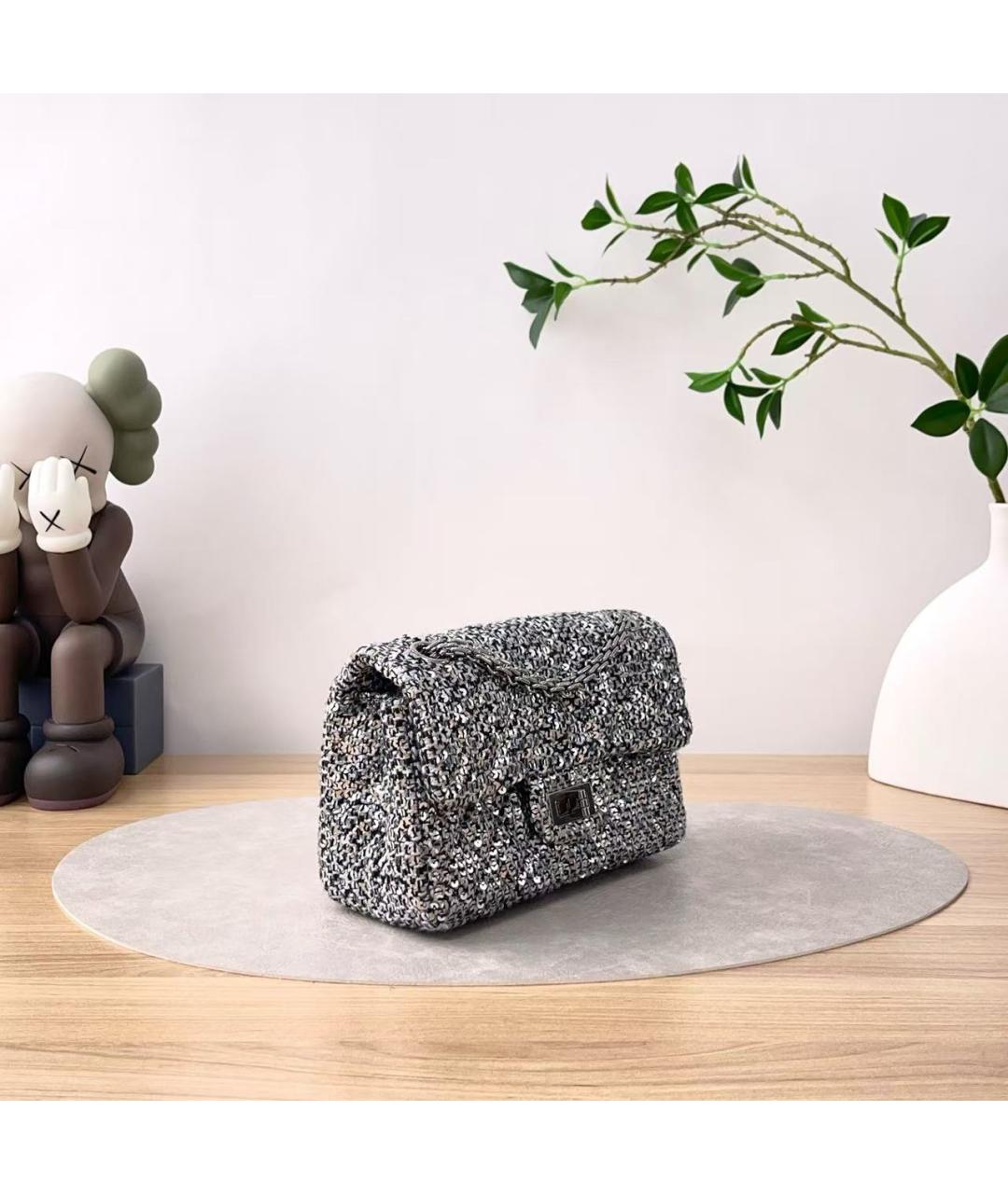 CHANEL Кожаная сумка через плечо, фото 4