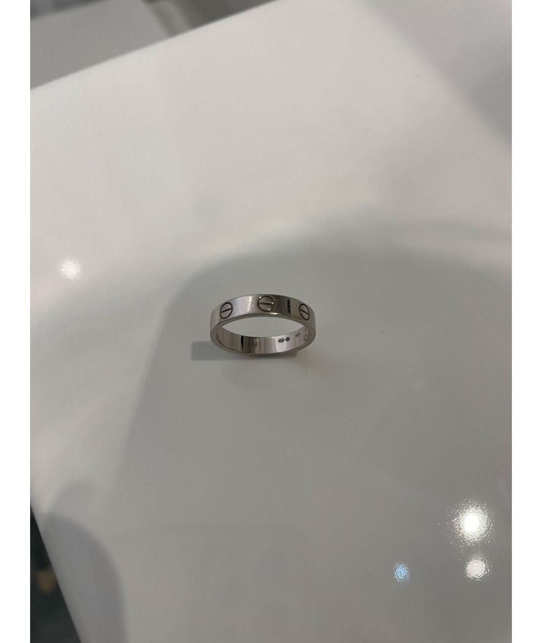 CARTIER Серебряное кольцо из белого золота, фото 3
