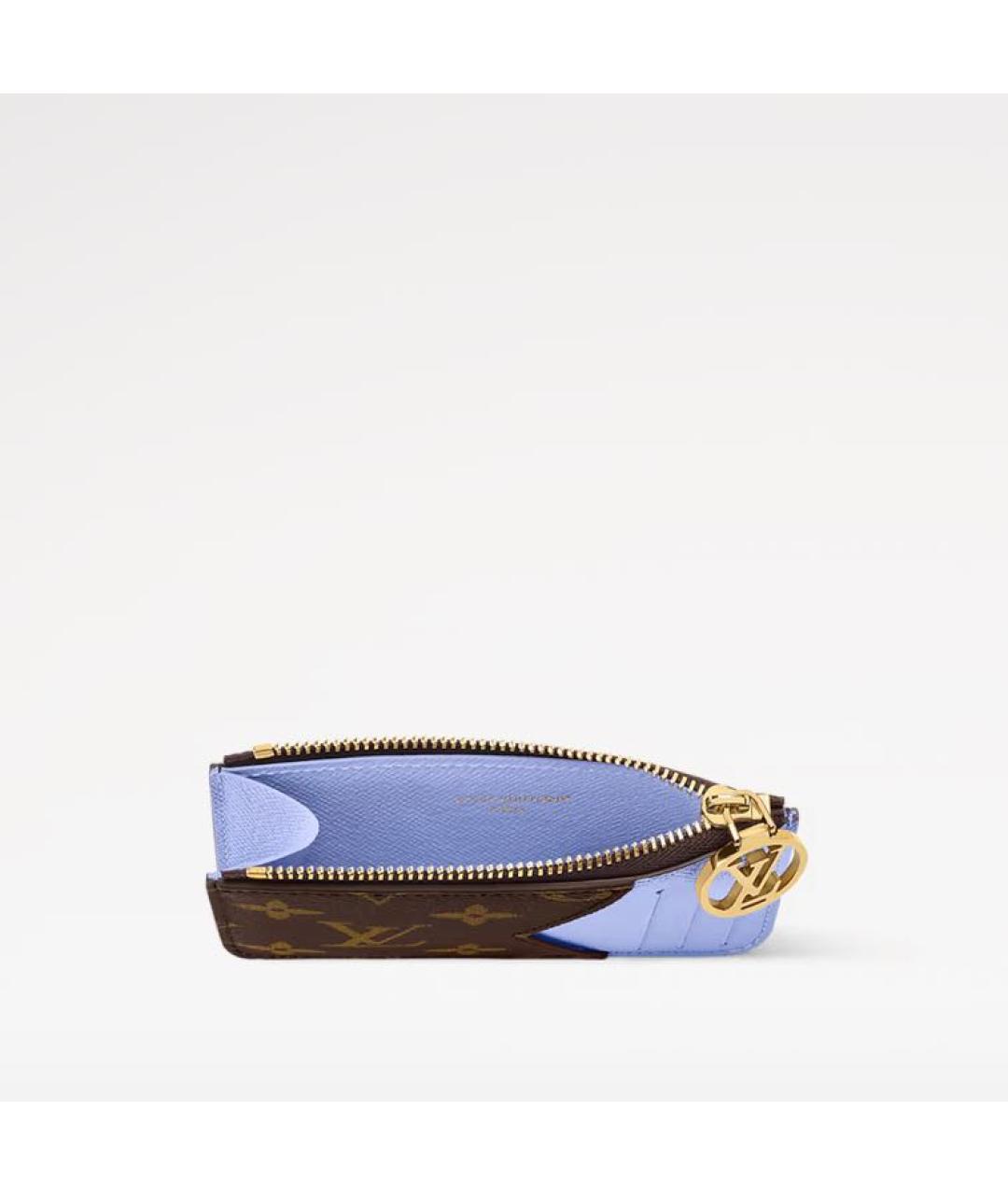 LOUIS VUITTON Коричневый кардхолдер, фото 3
