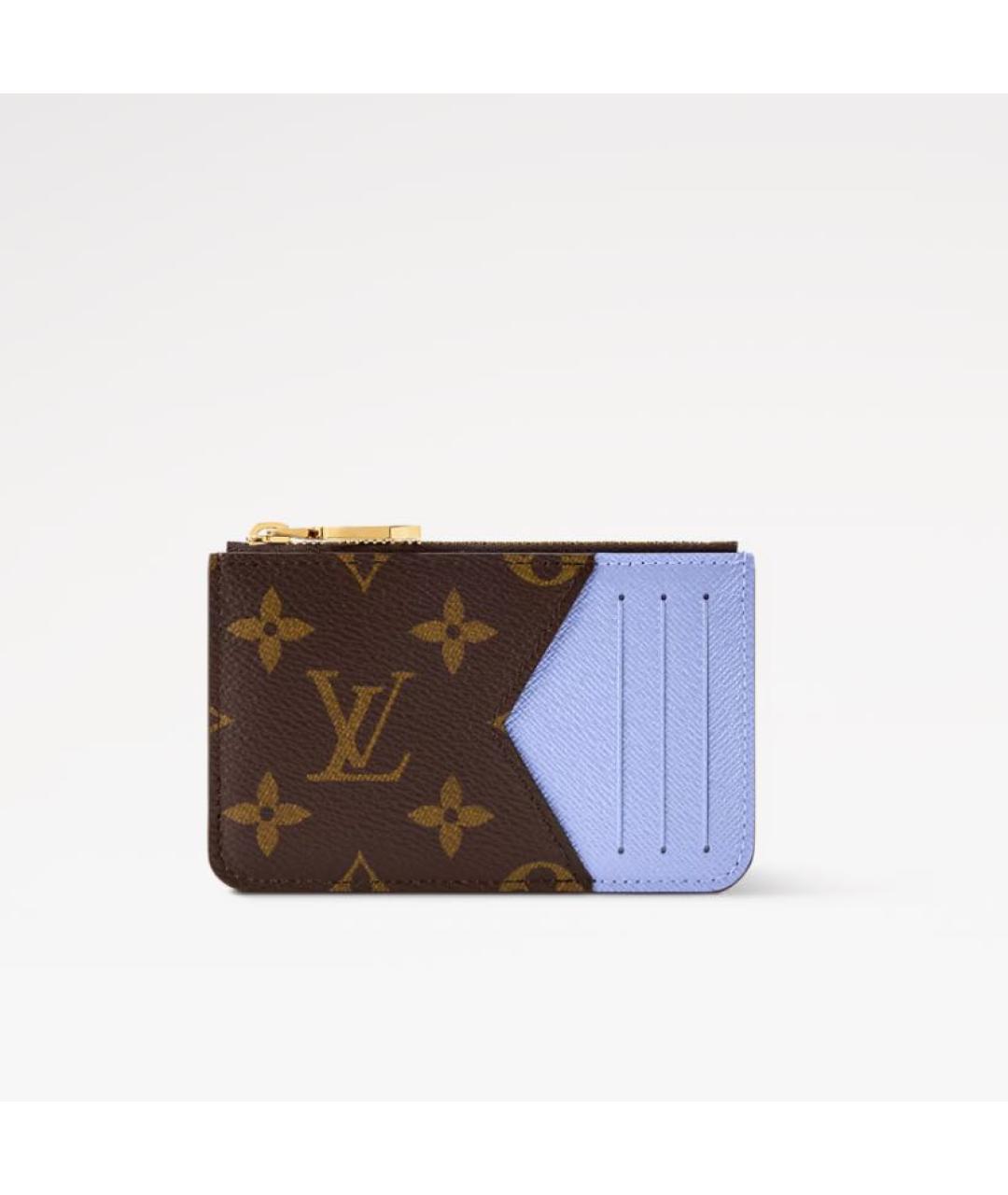 LOUIS VUITTON Коричневый кардхолдер, фото 5