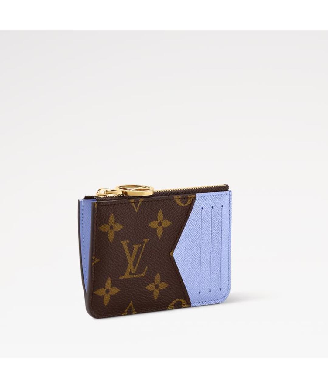 LOUIS VUITTON Коричневый кардхолдер, фото 2