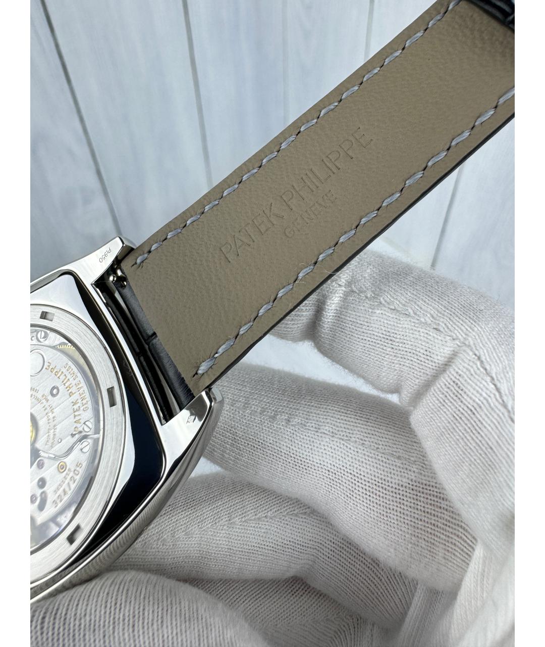 PATEK PHILIPPE Серые платиновые часы, фото 7