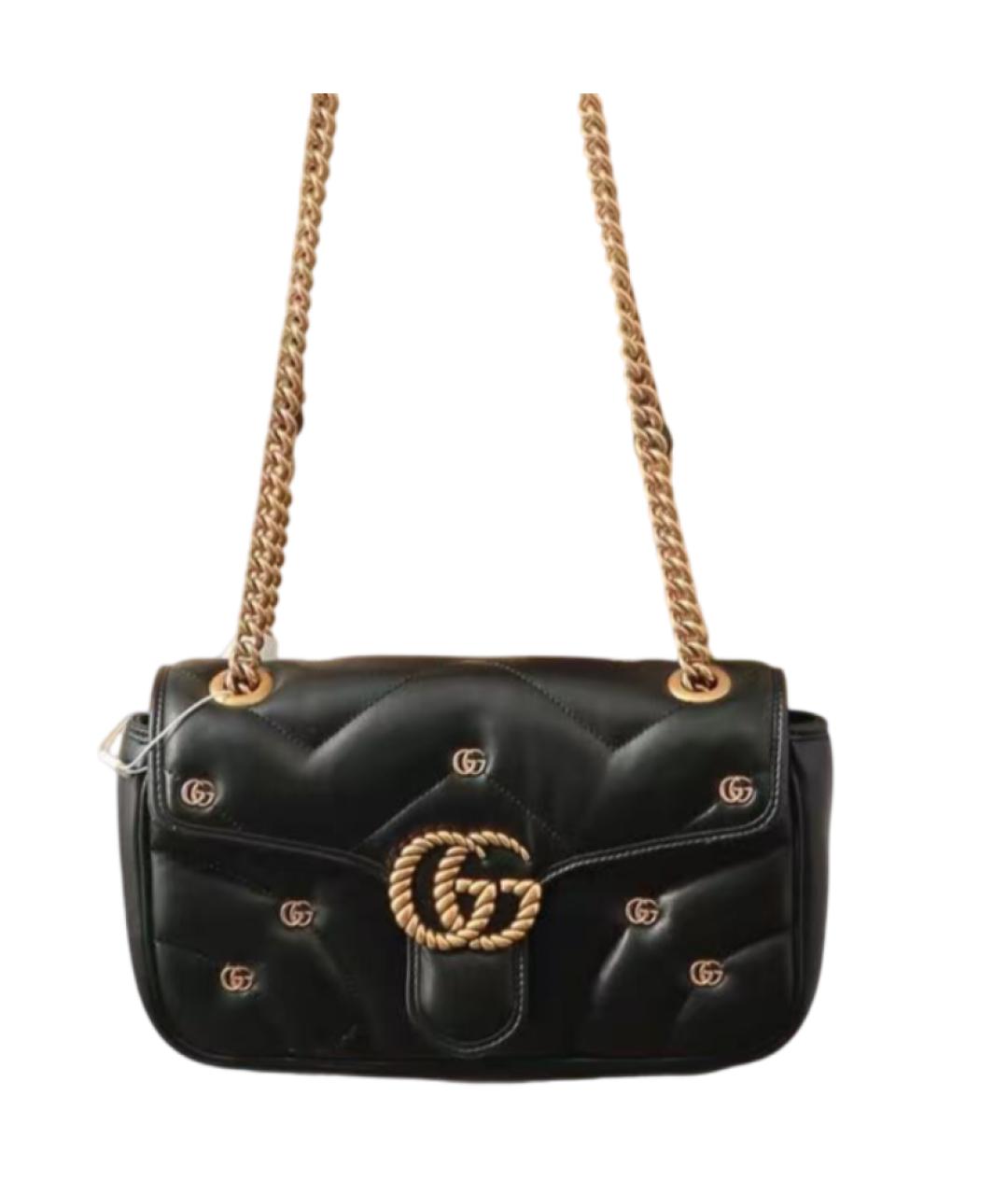 GUCCI Черная сумка через плечо, фото 1