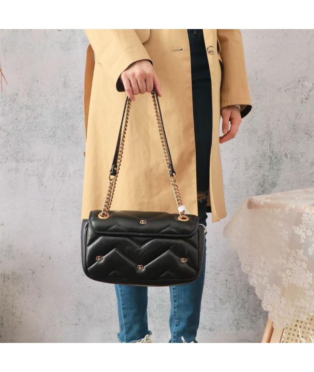 GUCCI Черная сумка через плечо, фото 7