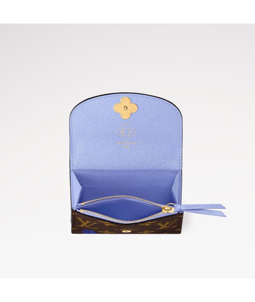 LOUIS VUITTON Коричневый кошелек, фото 3