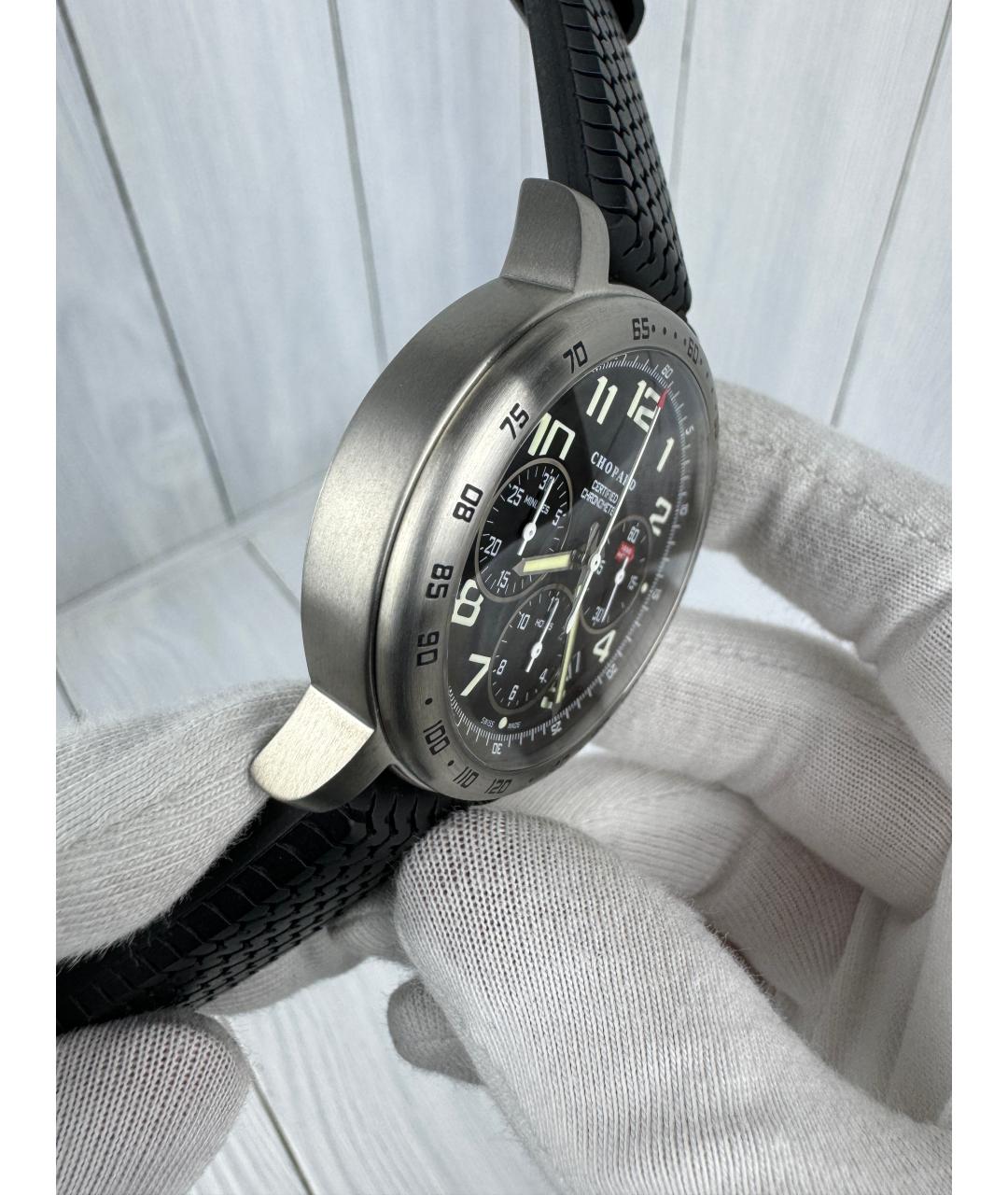 CHOPARD Черные часы, фото 5