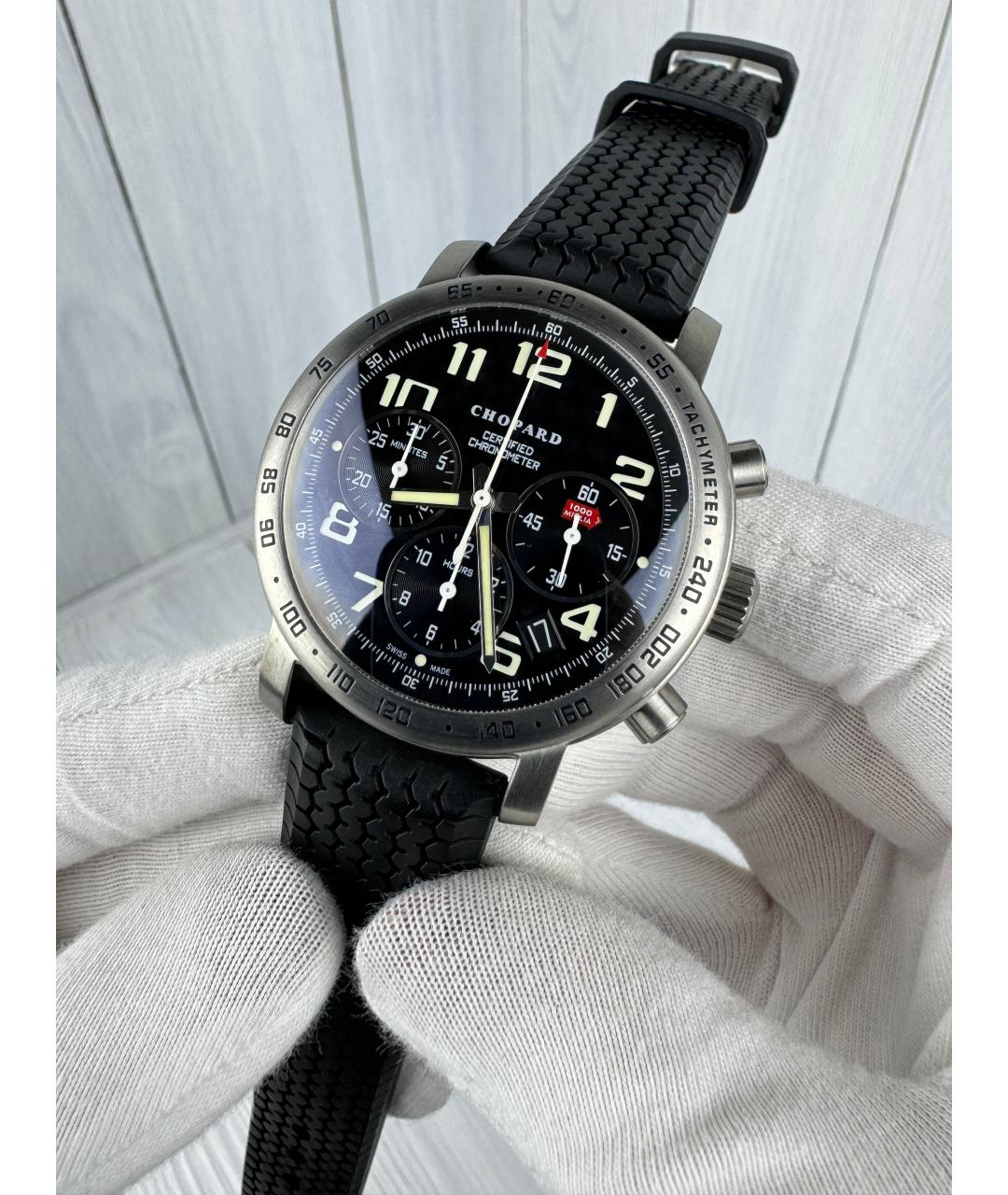 CHOPARD Черные часы, фото 2