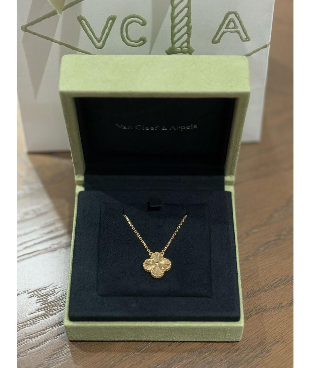 VAN CLEEF & ARPELS Золотая подвеска из желтого золота, фото 3