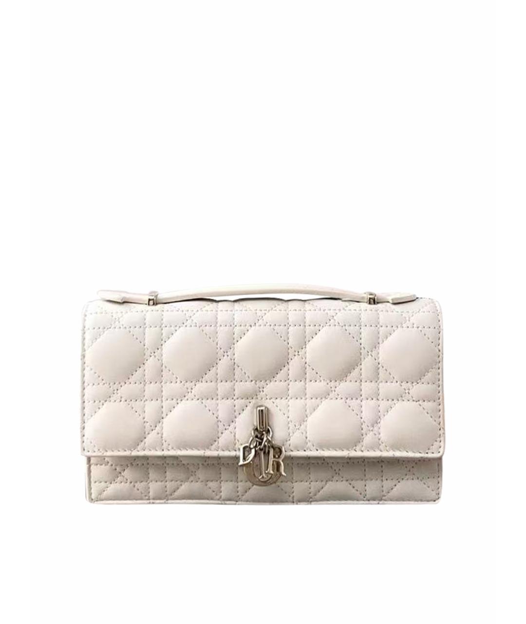 CHRISTIAN DIOR Белая сумка через плечо, фото 1