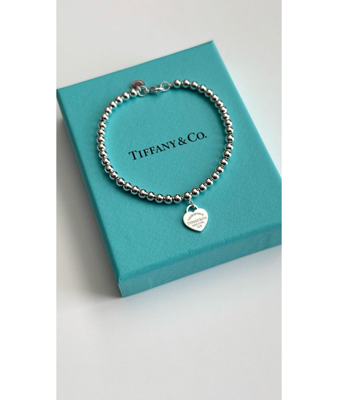 TIFFANY&CO Серебрянный серебряный браслет, фото 2