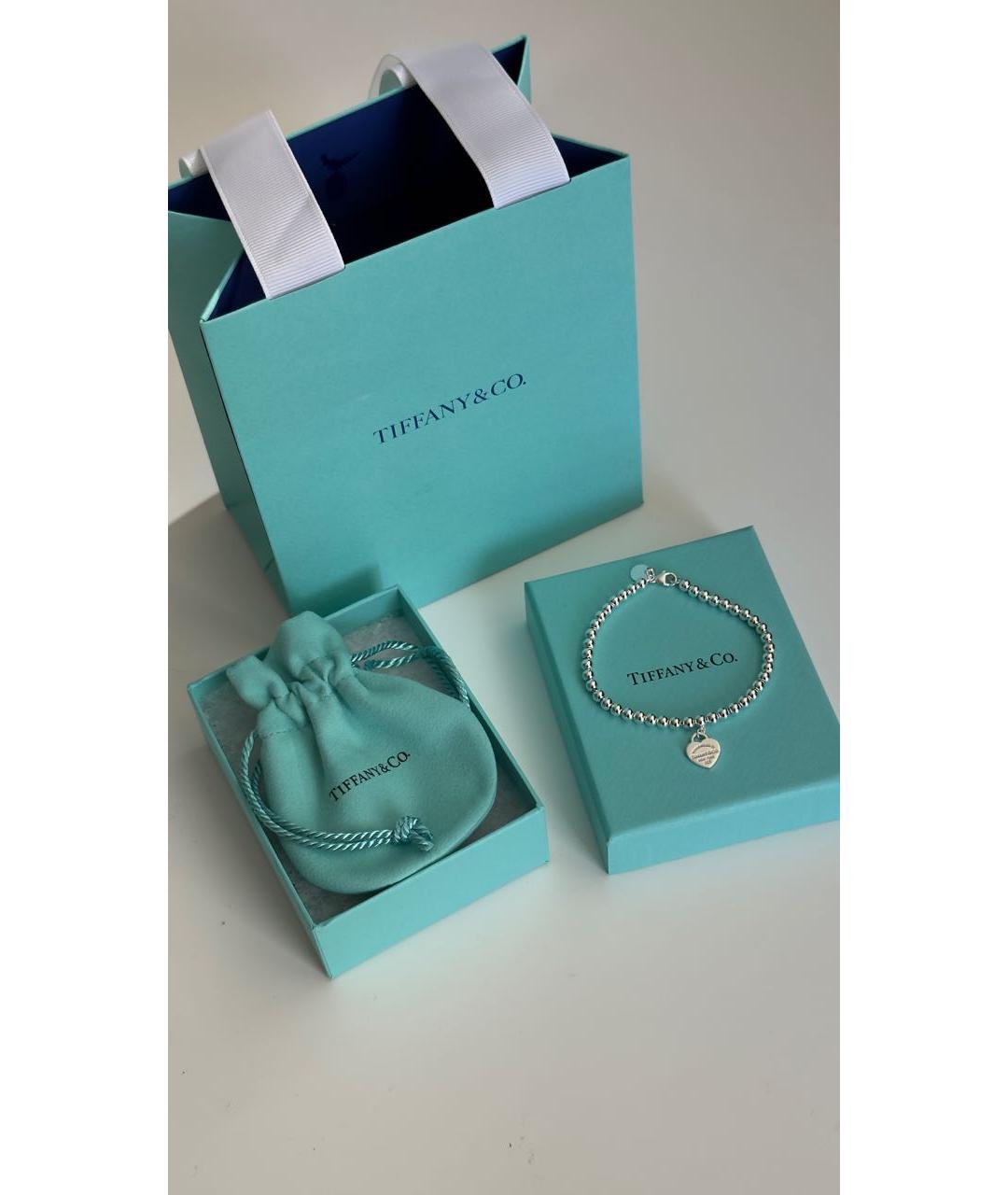 TIFFANY&CO Серебрянный серебряный браслет, фото 3
