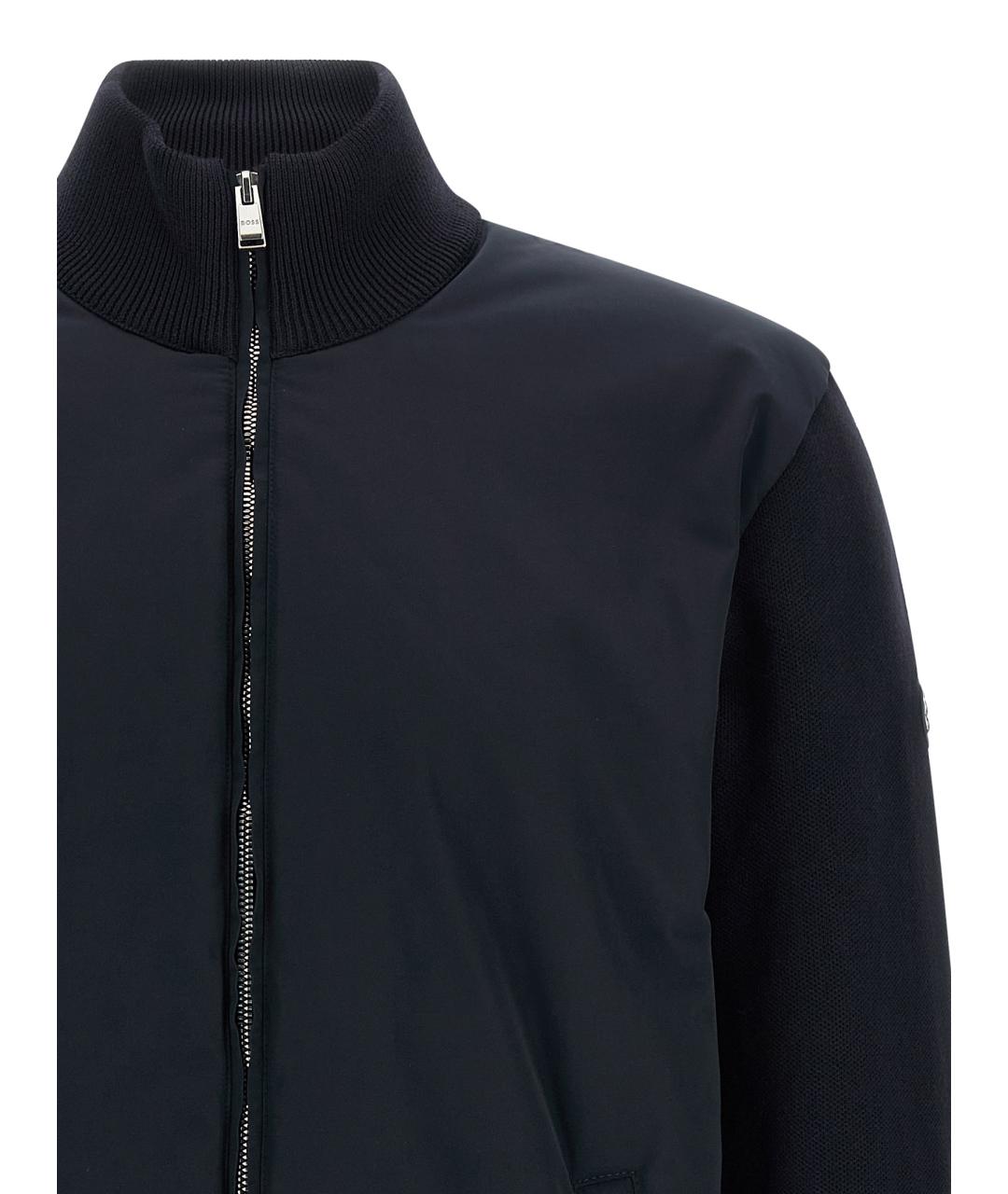 HUGO BOSS Синяя хлопковая куртка, фото 3