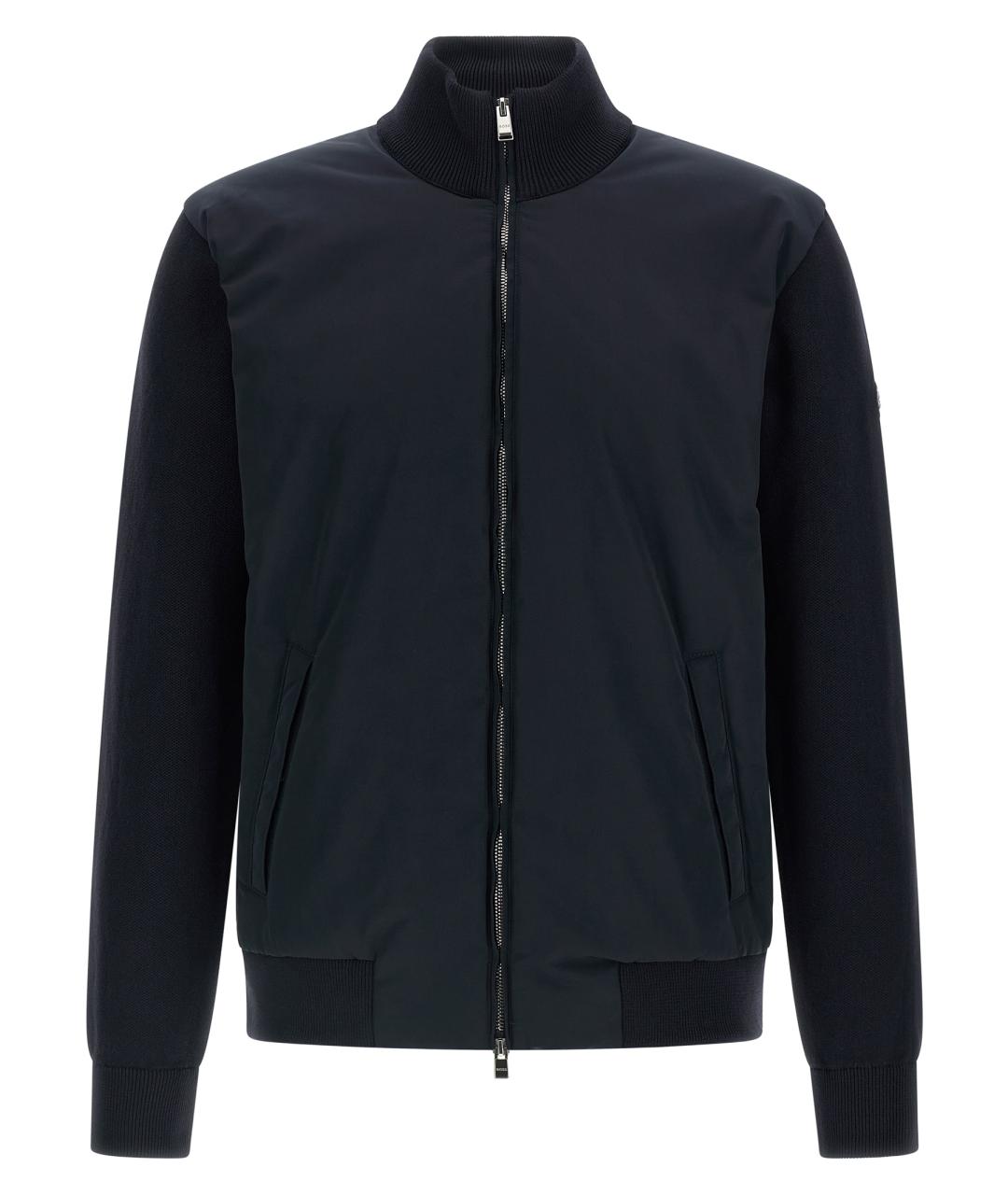 HUGO BOSS Синяя хлопковая куртка, фото 1