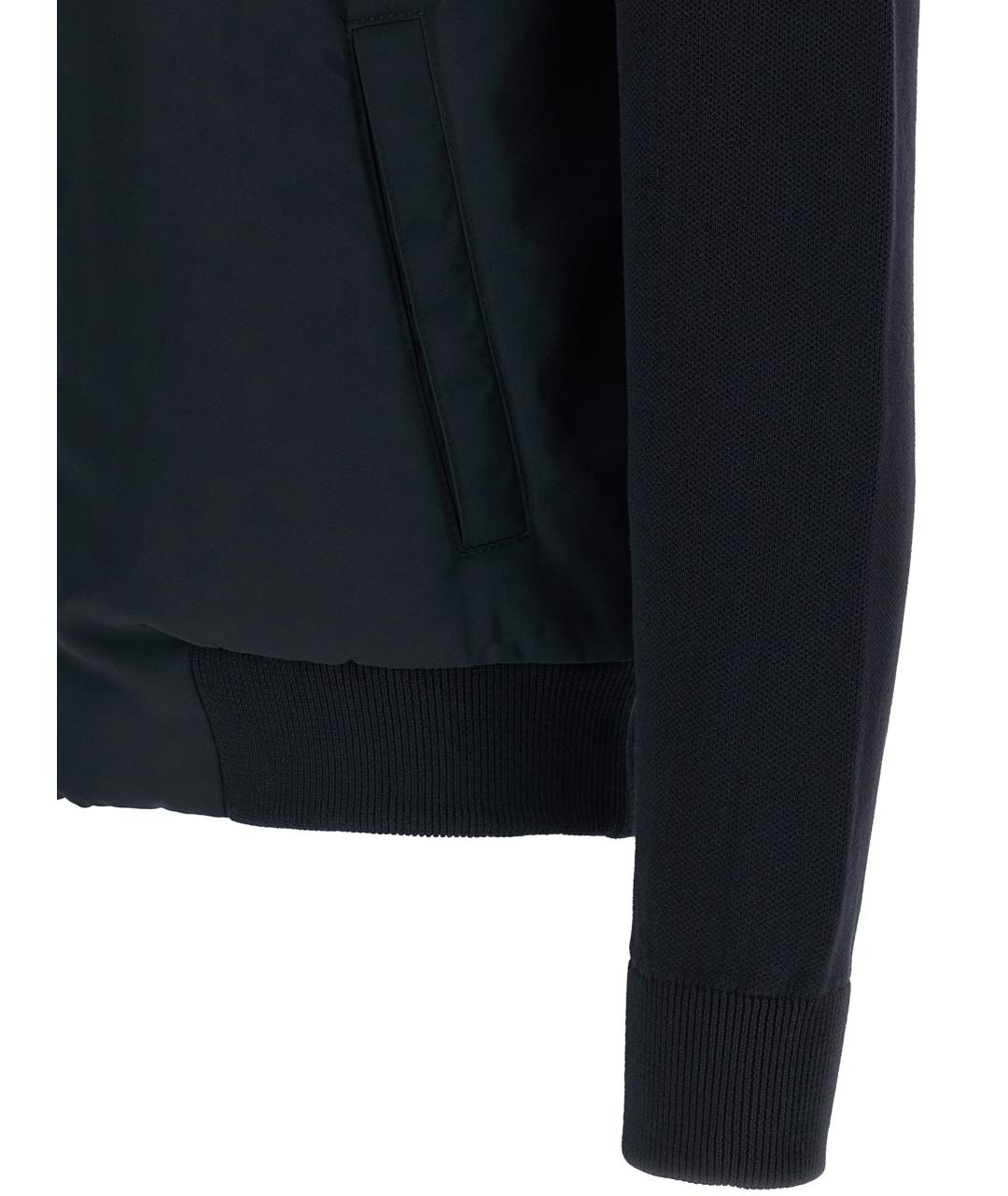 HUGO BOSS Синяя хлопковая куртка, фото 4