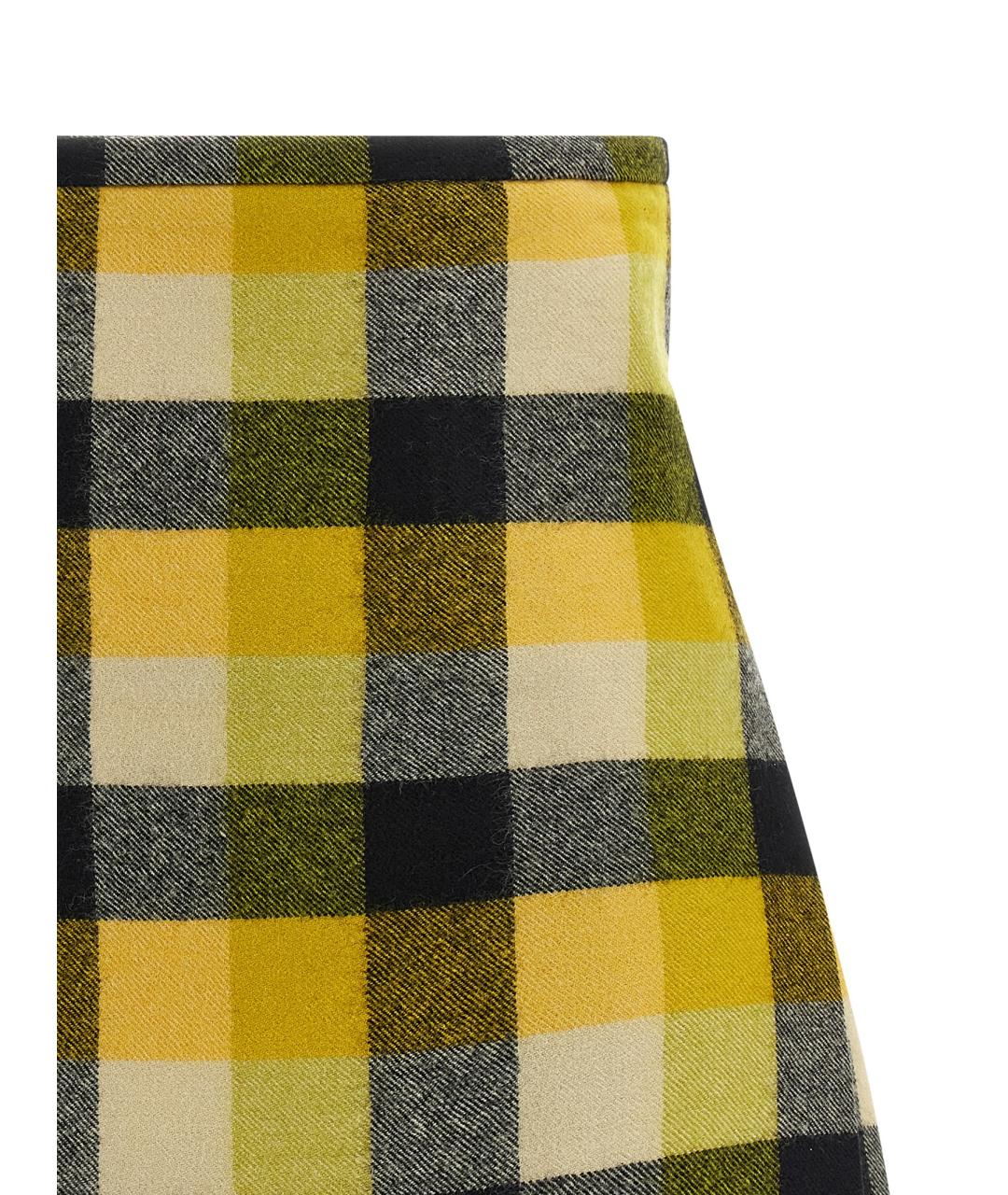 VIVIENNE WESTWOOD Мульти шерстяная юбка мини, фото 3