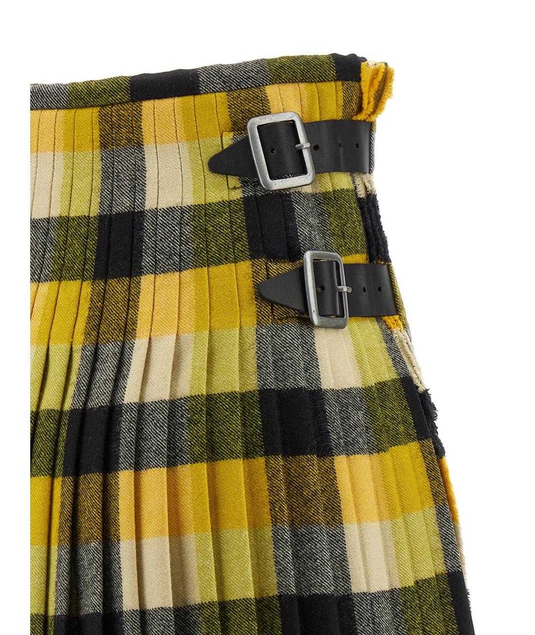 VIVIENNE WESTWOOD Мульти шерстяная юбка мини, фото 4
