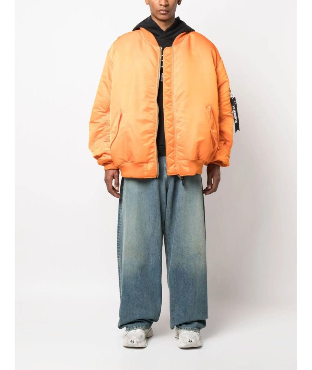 VETEMENTS Хаки куртка, фото 3