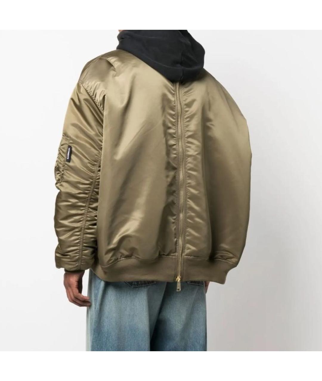 VETEMENTS Хаки куртка, фото 2