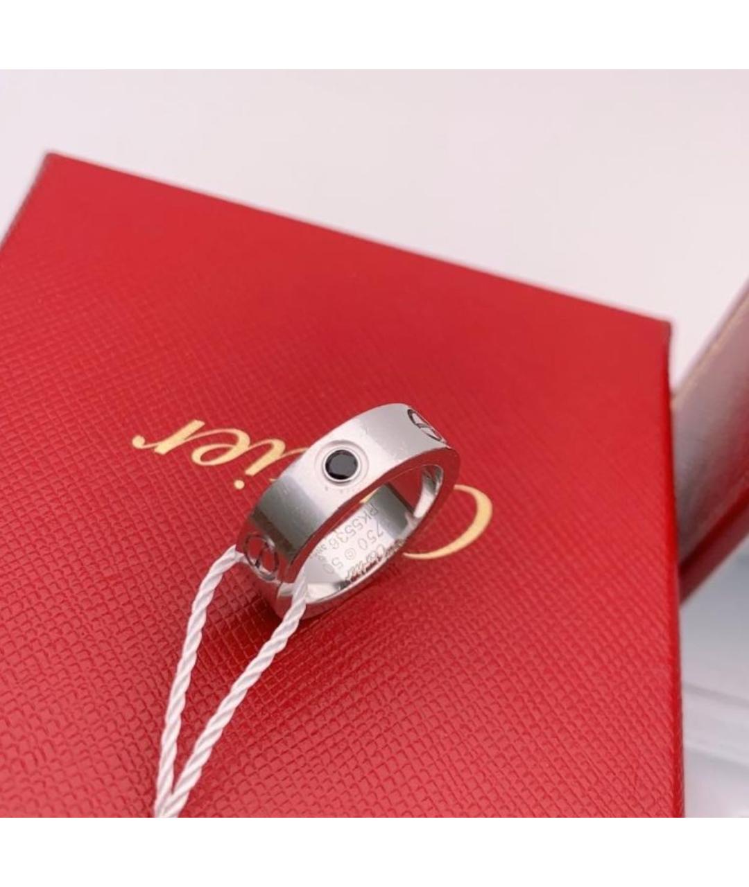 CARTIER Серебряное кольцо из белого золота, фото 4