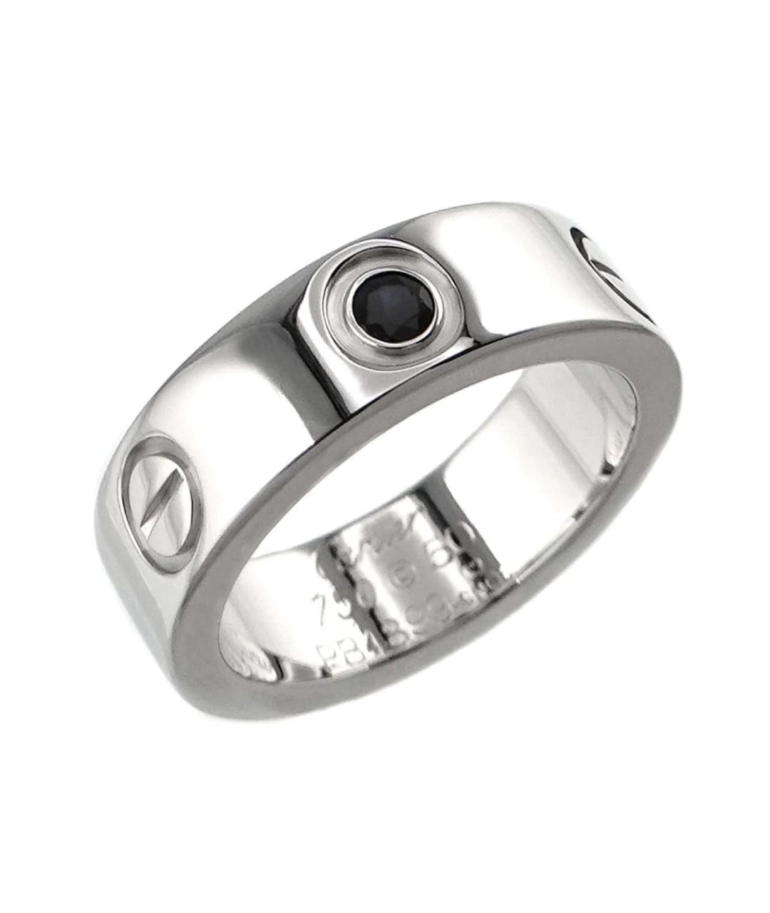 CARTIER Серебряное кольцо из белого золота, фото 1
