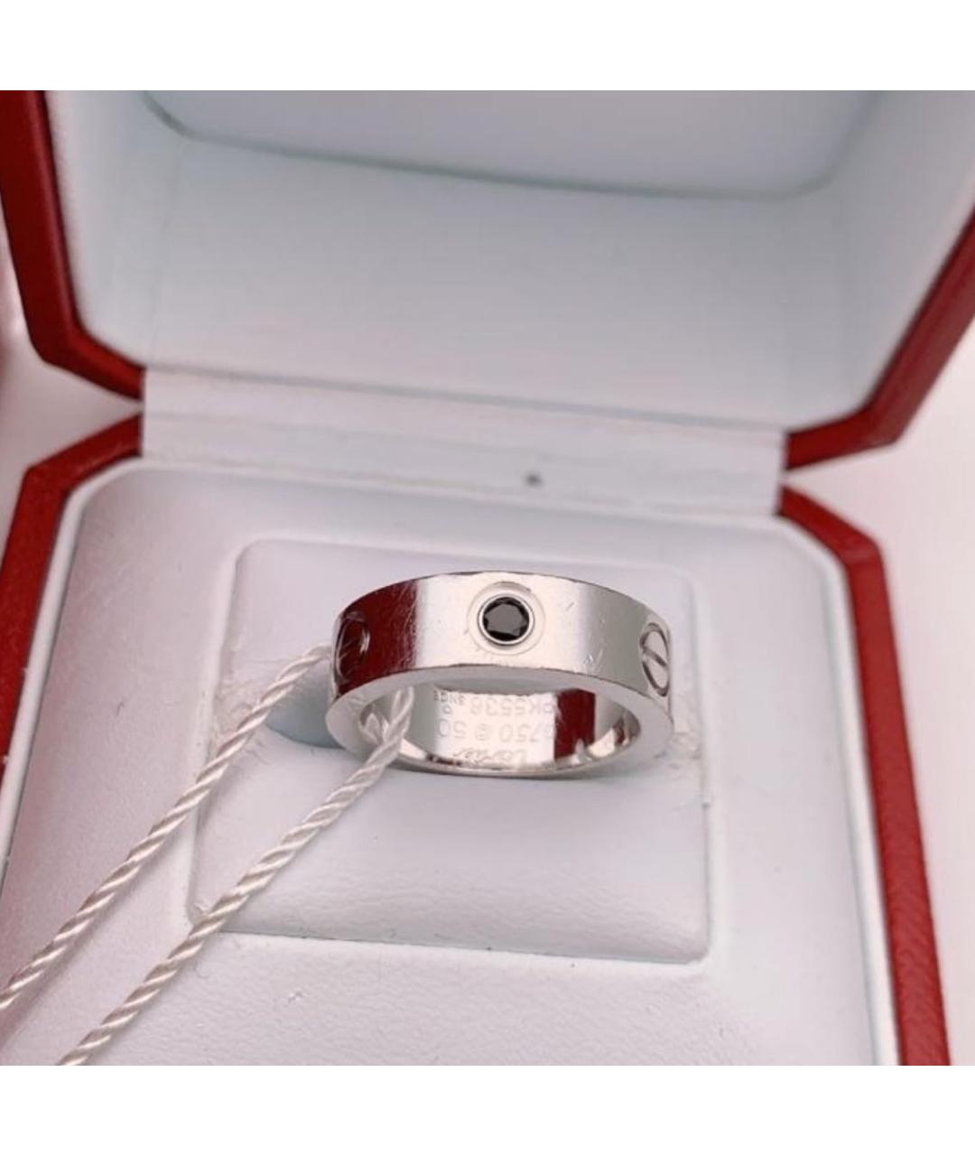 CARTIER Серебряное кольцо из белого золота, фото 2