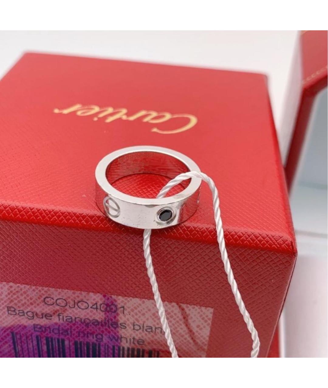 CARTIER Серебряное кольцо из белого золота, фото 6