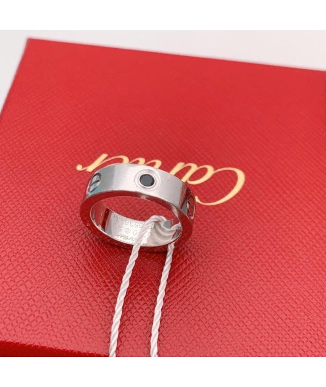 CARTIER Серебряное кольцо из белого золота, фото 7
