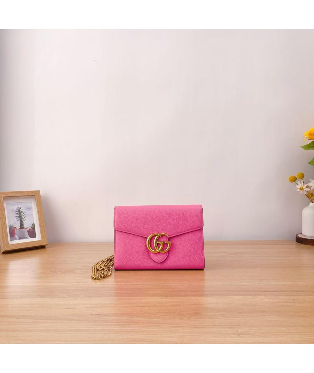 GUCCI Розовая сумка через плечо, фото 2