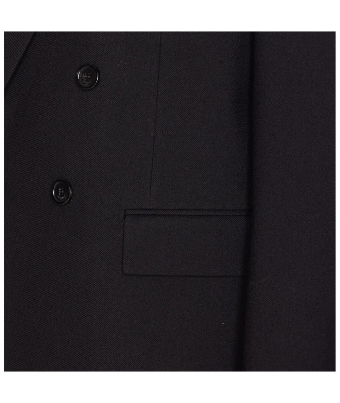 SAINT LAURENT Черный шерстяной жакет/пиджак, фото 3