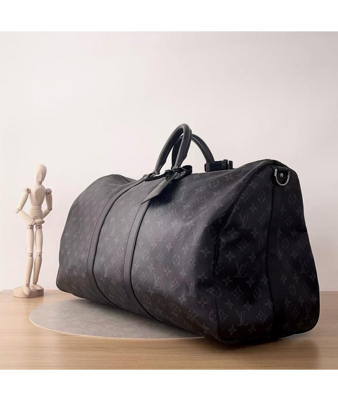 LOUIS VUITTON Черная сумка через плечо, фото 3