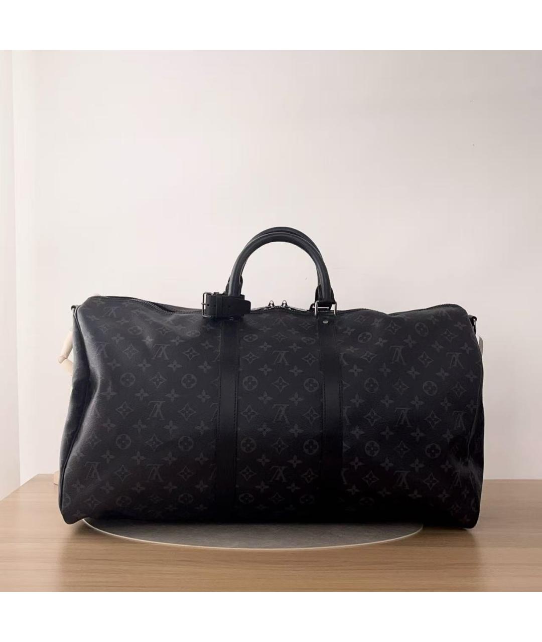 LOUIS VUITTON Черная сумка через плечо, фото 4