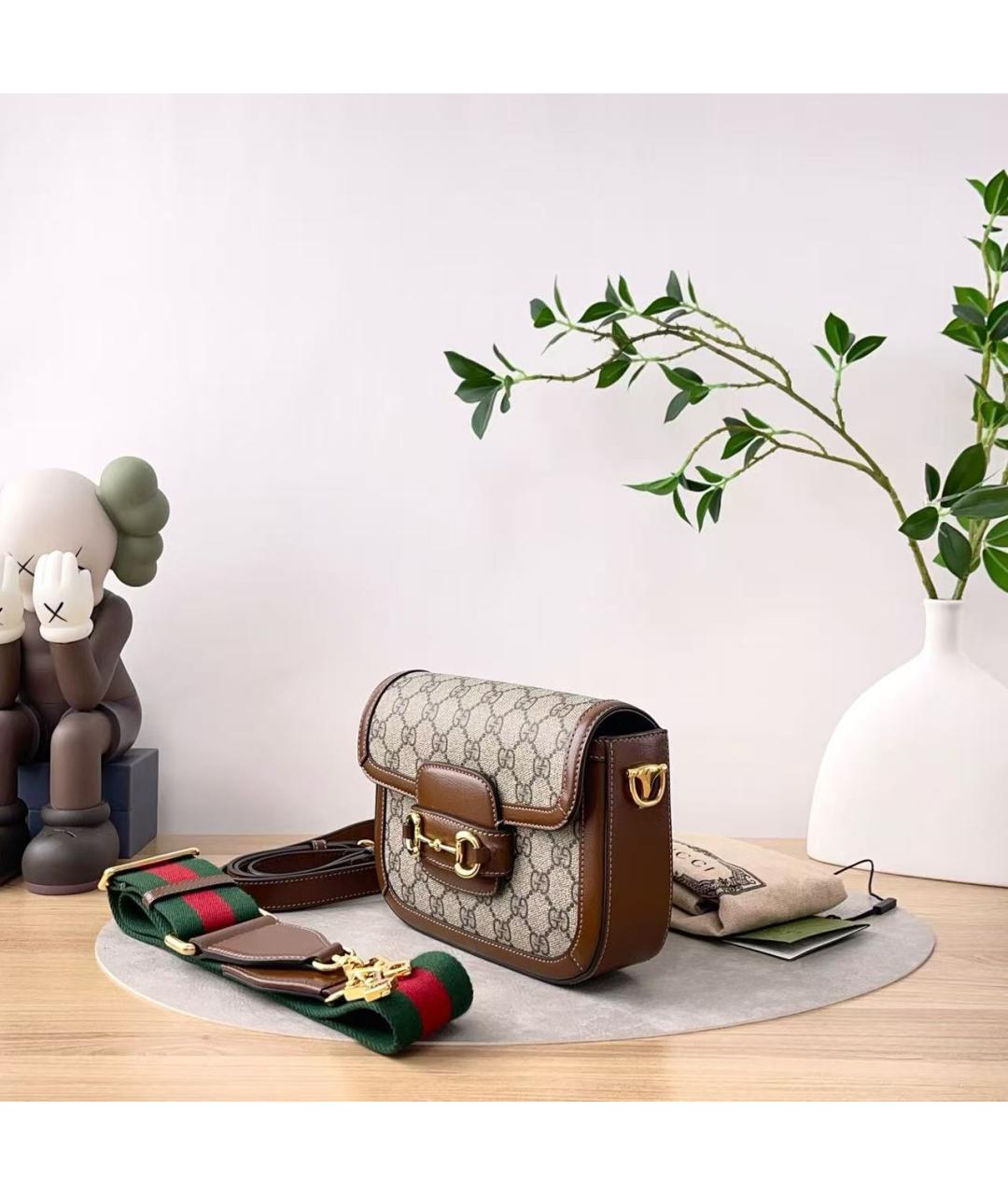 GUCCI Бежевая сумка через плечо, фото 2